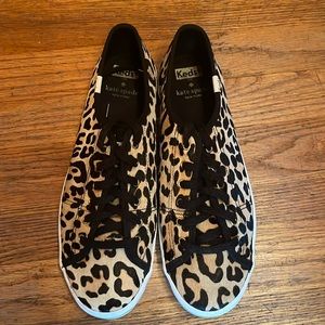 Kate Spade for Keds Leopard Sneakers size 9